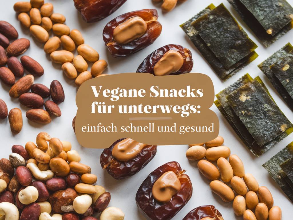 „Vegane Snacks für unterwegs: Einfach, schnell und gesund“